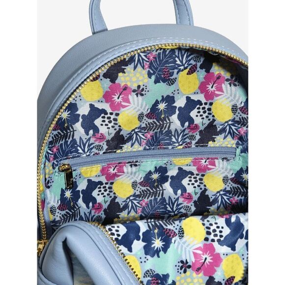 Loungefly Disney Lilo & Stitch Beach Day with Scrump Mini Backpack - Picture 5 of 5